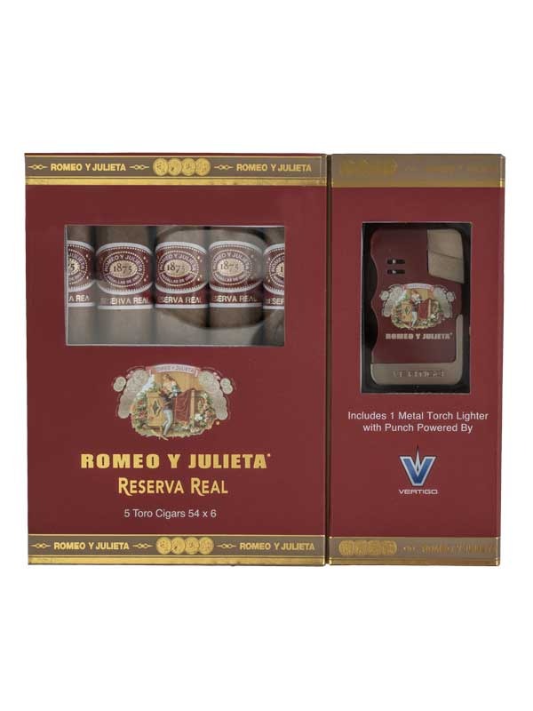 Romeo y Julieta Reserva Real Toro Vertigo Lighter Sampler
